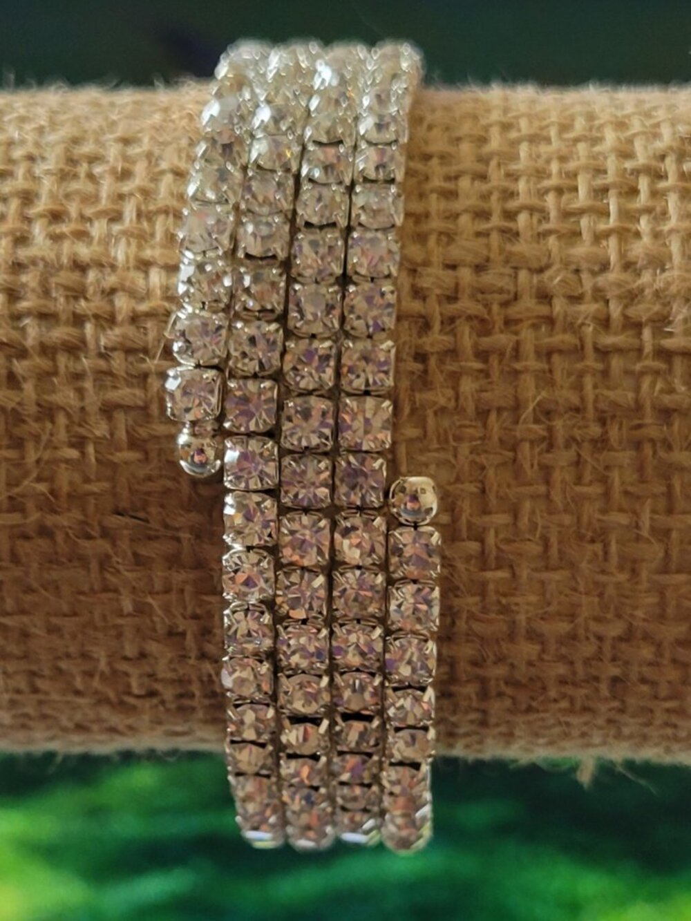 Lovely Rhinestone Multi Layer Accent Bracelets